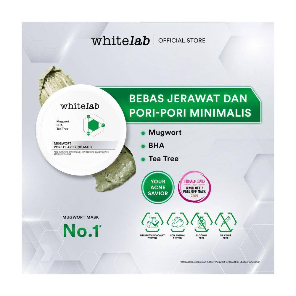 Whitelab Mugwort Pore Clarifying Mask (whitelab.co.id)