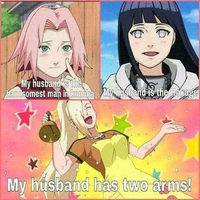 potret meme Ino Yamanaka (reddit.com/user/bluegoldredsilver5)