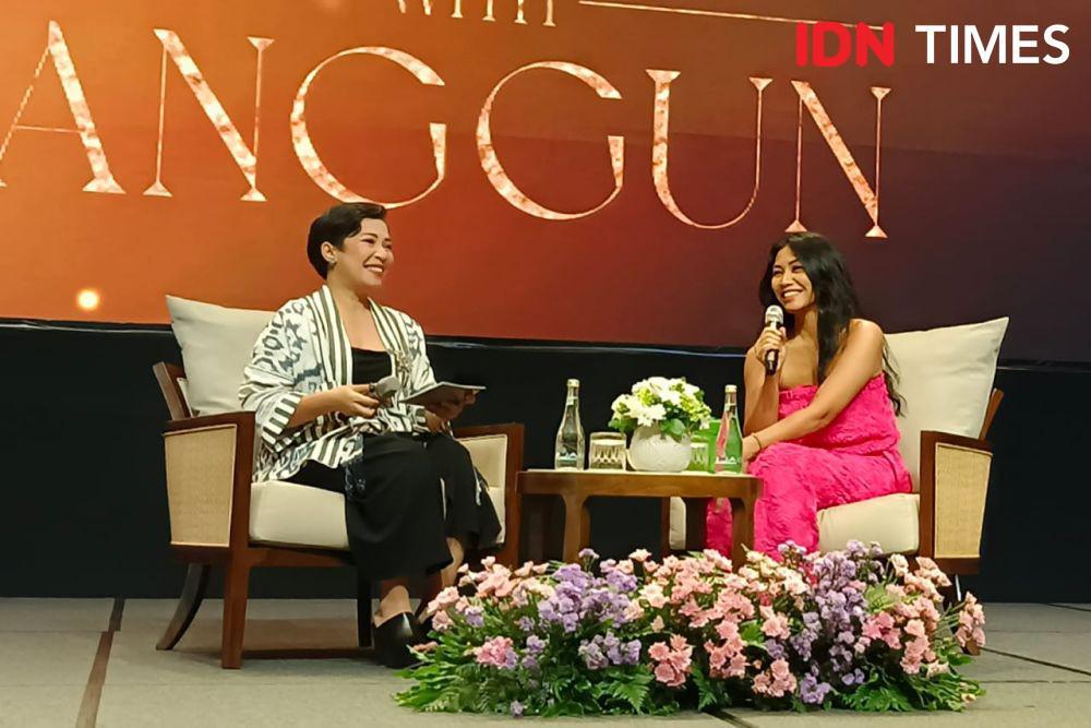 Anggun C Sasmi Tampil saat Tahun Baru di The Meru Sanur