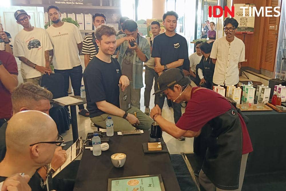 Kompetisi barista di Bali (IDN Times/Ayu Afria)