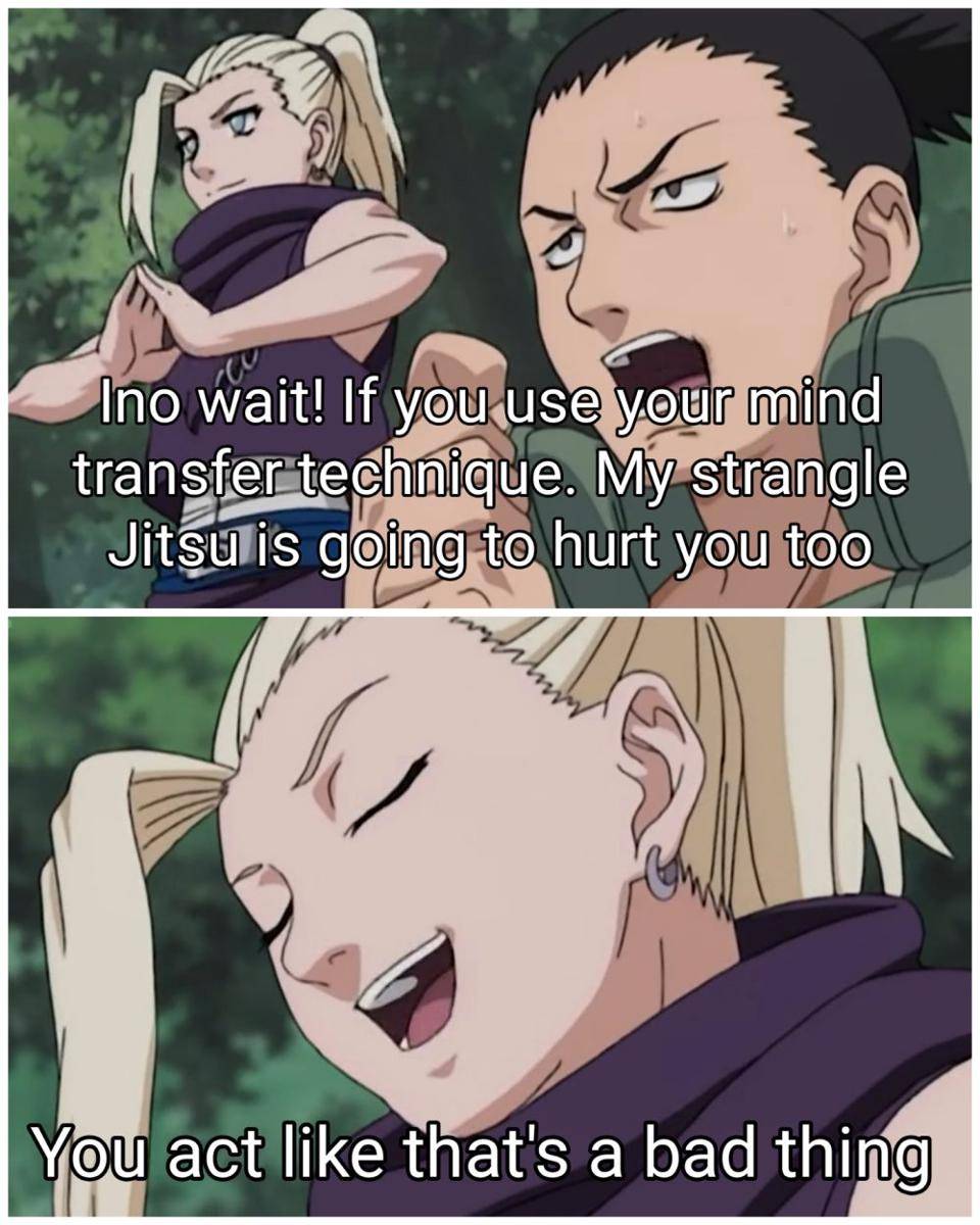 potret meme Ino Yamanaka (reddit.com/user/SilentEnigma09)