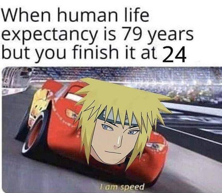 potret meme Minato Namikaze (reddit.com/user/StaticRevo)