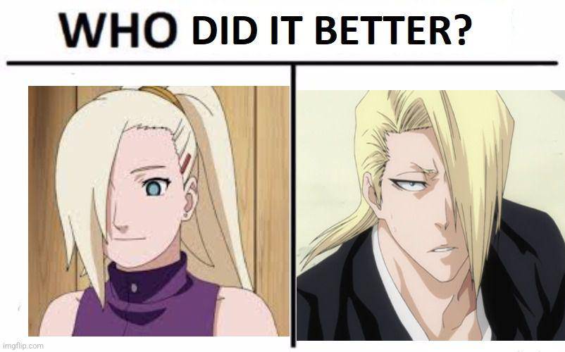 potret meme Ino Yamanaka (reddit.com/user/TaokakaBlazBlue)