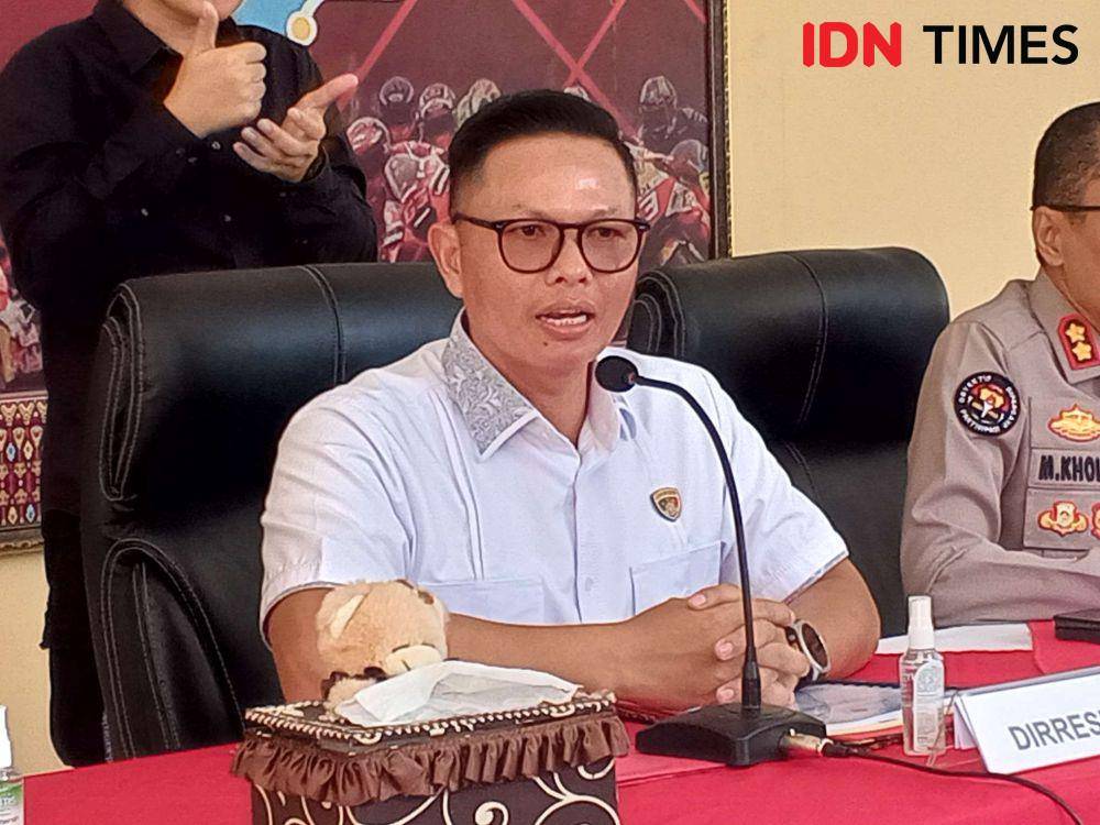 Direktur Reskrimum Polda NTB Kombes Pol Syarif Hidayat. (IDN Times/Muhammad Nasir)