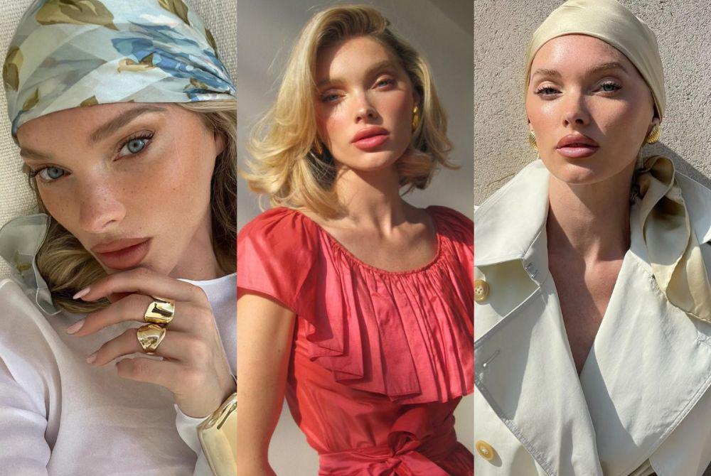 10 Inspirasi Scandi Makeup ala Supermodel Elsa Hosk, Estetik!