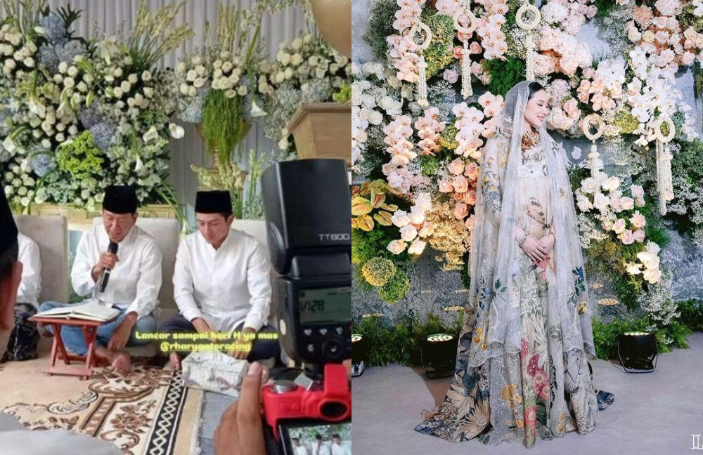 7 Dekorasi Pengajian Pernikahan Rio Haryanto dan Athina Papadimitriou