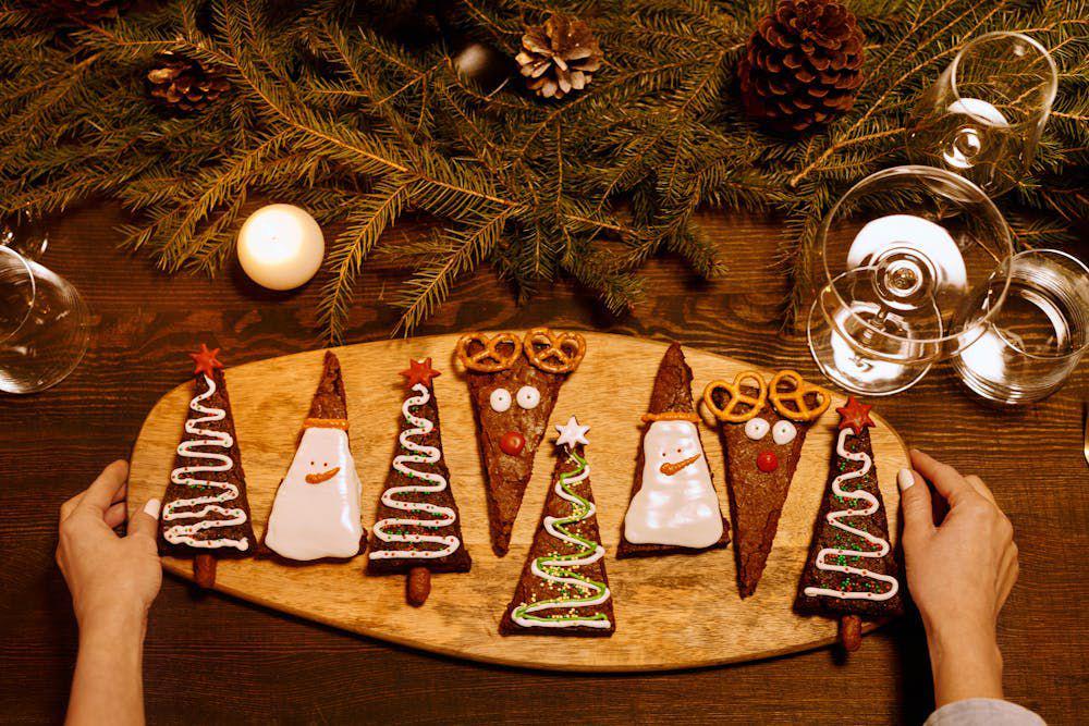 Resep Cinnamon Brownies Pohon Natal, Inspirasi Hampers Lezat