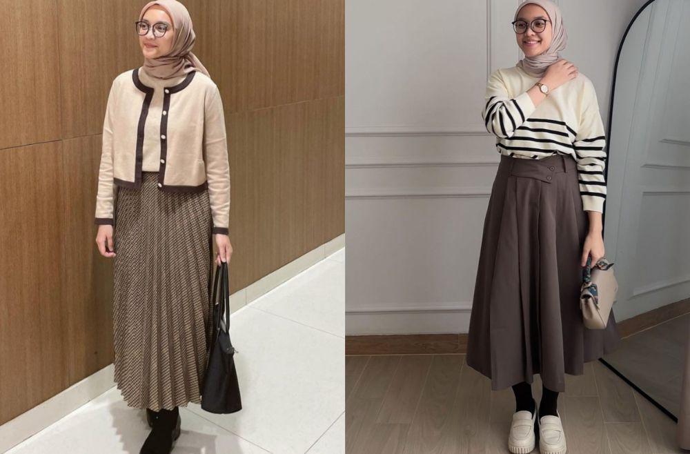 10 Mix and Match Knitwear ala Alaeka Bachir, Super Comfy!
