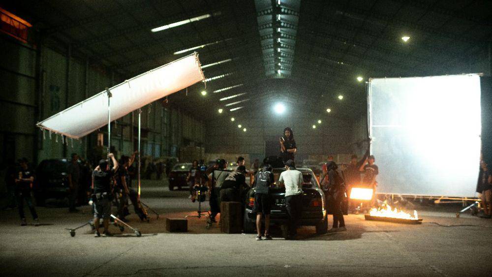 behind the scene The Shadow Strays (dok. Netflix Indonesia)