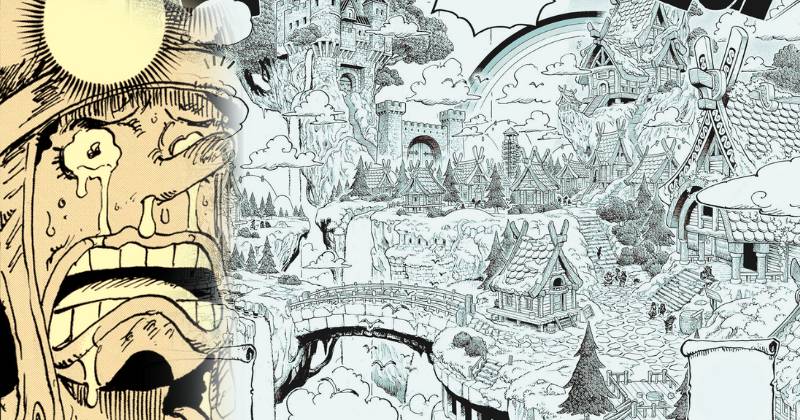 Usopp dan Elbaph di One Piece 1132. (mangaplus.shueisha.co.jp/One Piece)