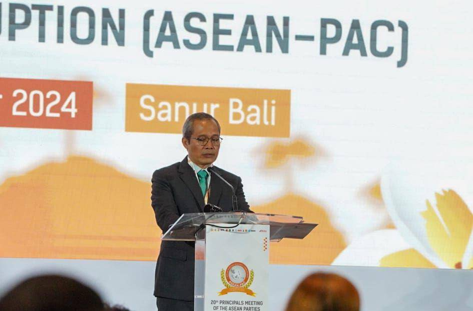Wakil Ketua KPK Alexander Marwata dalam acara ASEAN-PAC Meetings Bali (dok. Humas KPK)