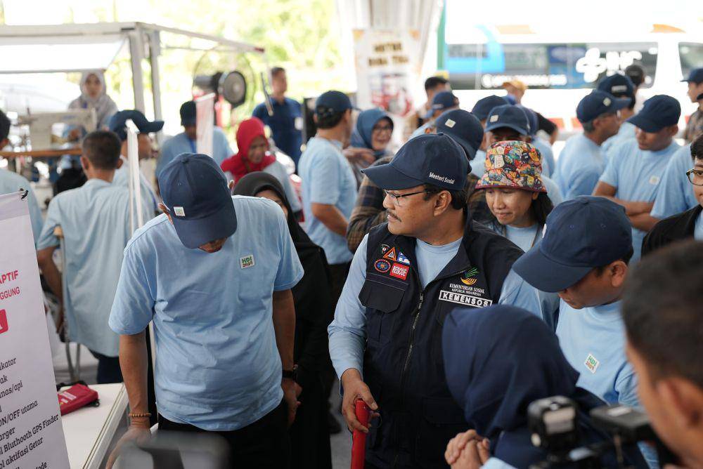 Mensos Saifullah hadiri Hari Disabilitas Internasional di TIM. (dok. Kemensos)