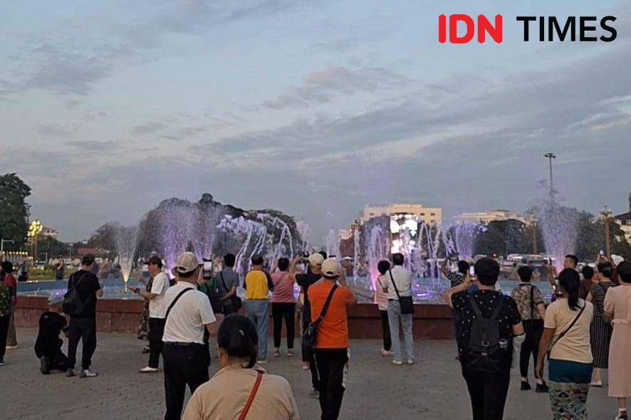 Suasana sekitar Viantiane, Laos, yang tenang (IDN Times/Satria Permana)