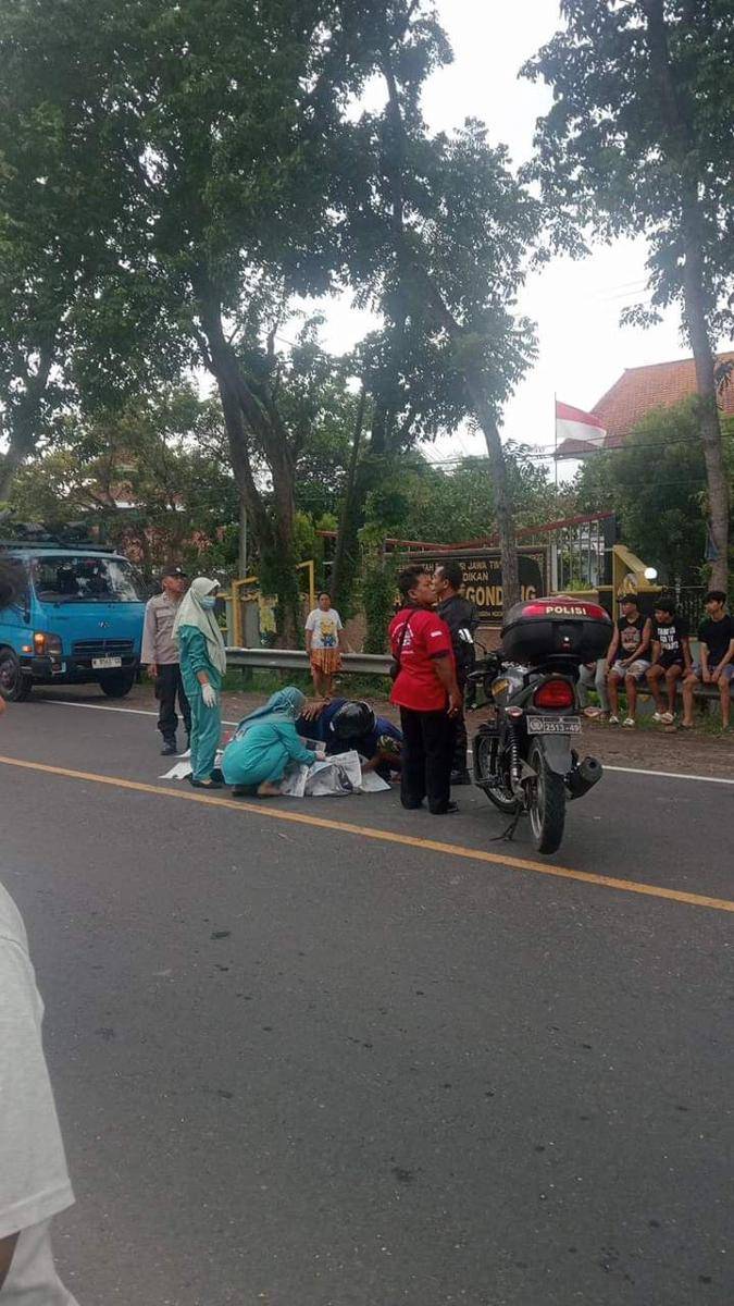 Jenazah korban saat berada di lokasi kejadian. IDN Times/ istimewa
