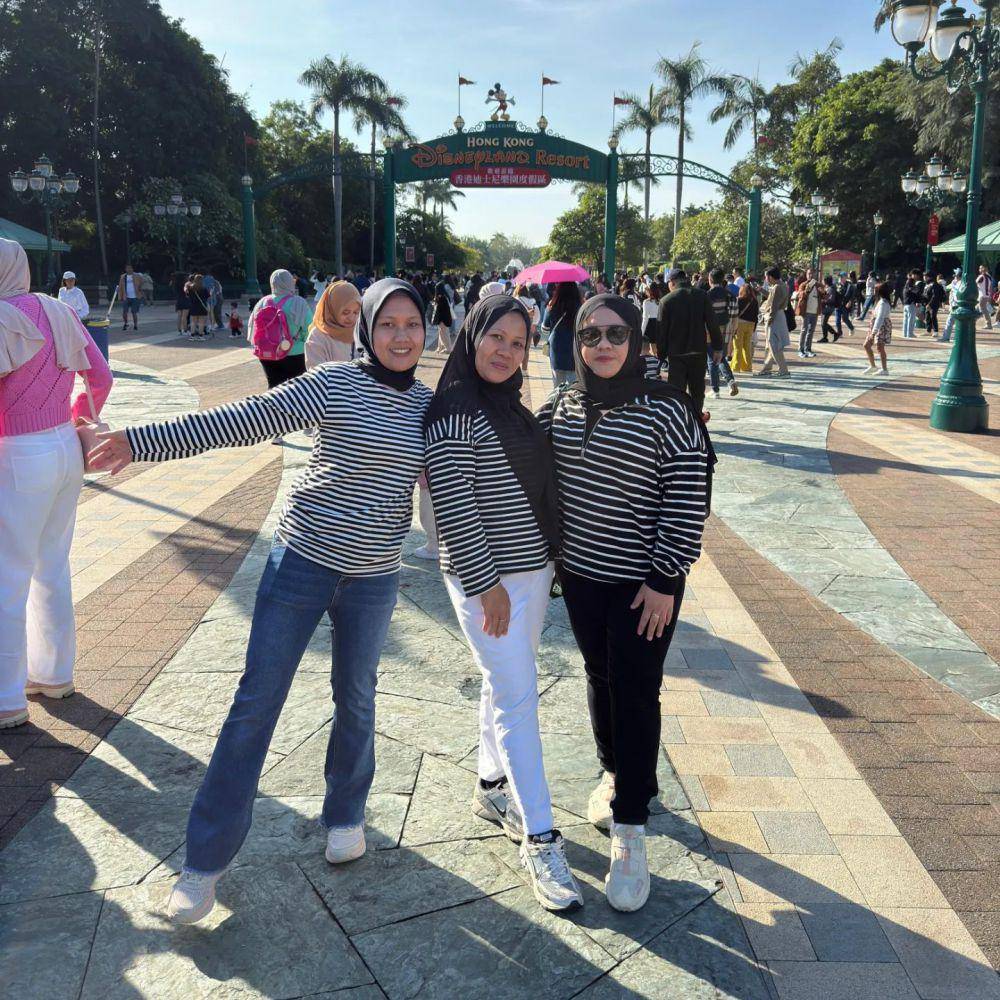 Mbak Lala, Sus Rini dan Sus Ayu di Hong Kong (Instagram.com/ciamyayu_94)