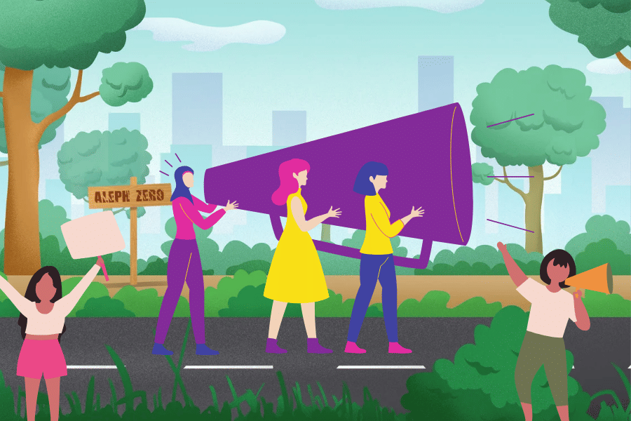 Ilustrasi penyuaraan isu kesetaraan gender (dok. pribadi/Hasnah Aulia)