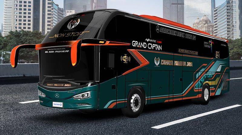 potret sleeper bus Cahaya Kembar Gemilang (instagram.com/cahayakembargemilang)