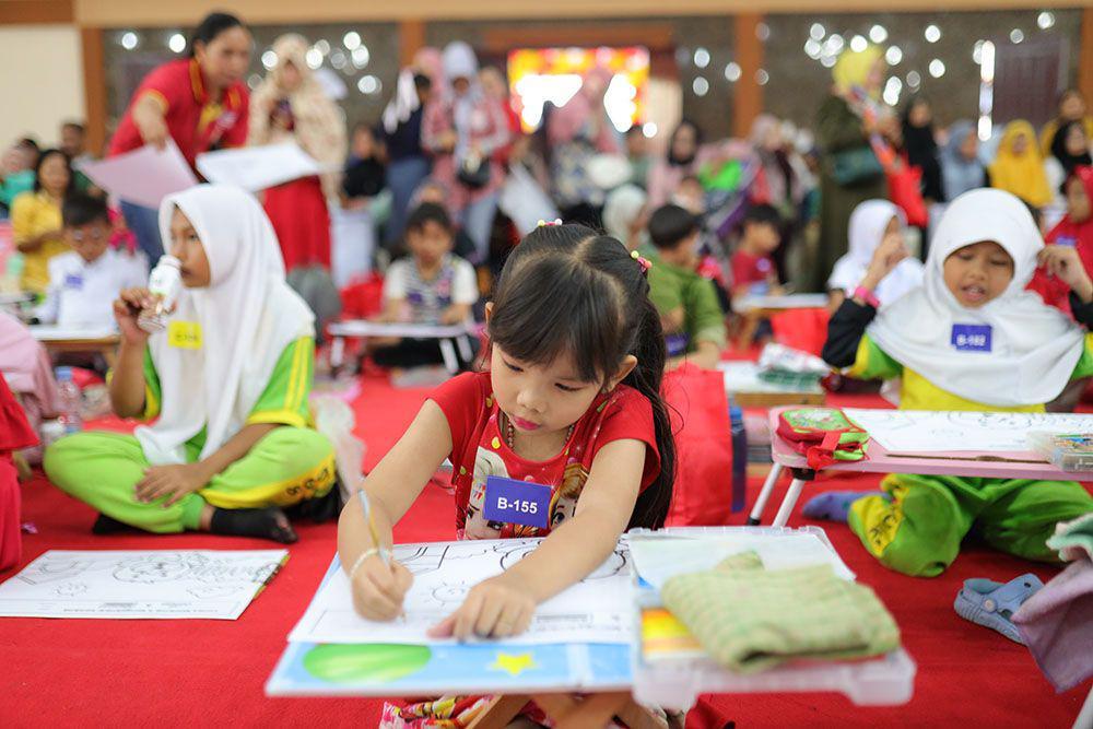 Alfamart dan Kodomo Gelar Lomba Mewarnai dan Menggambar di 10 Kota