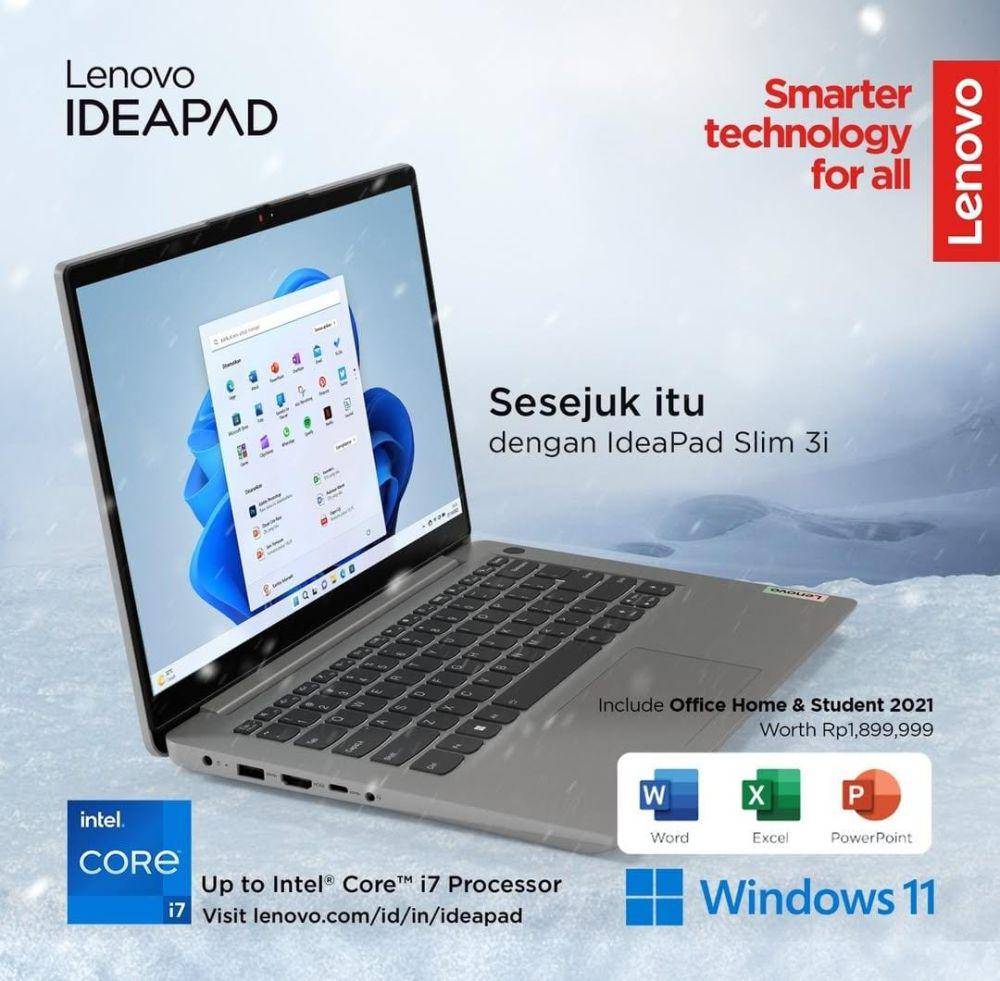 Lenovo IdeaPad Slim 3i (instagram.com/lenovoid)