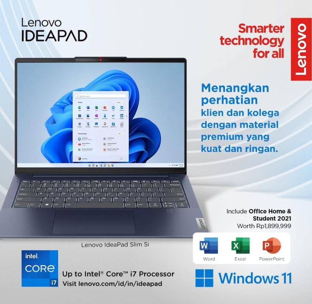 Lenovo IdeaPad Slim 5i (instagram.com/lenovoid)