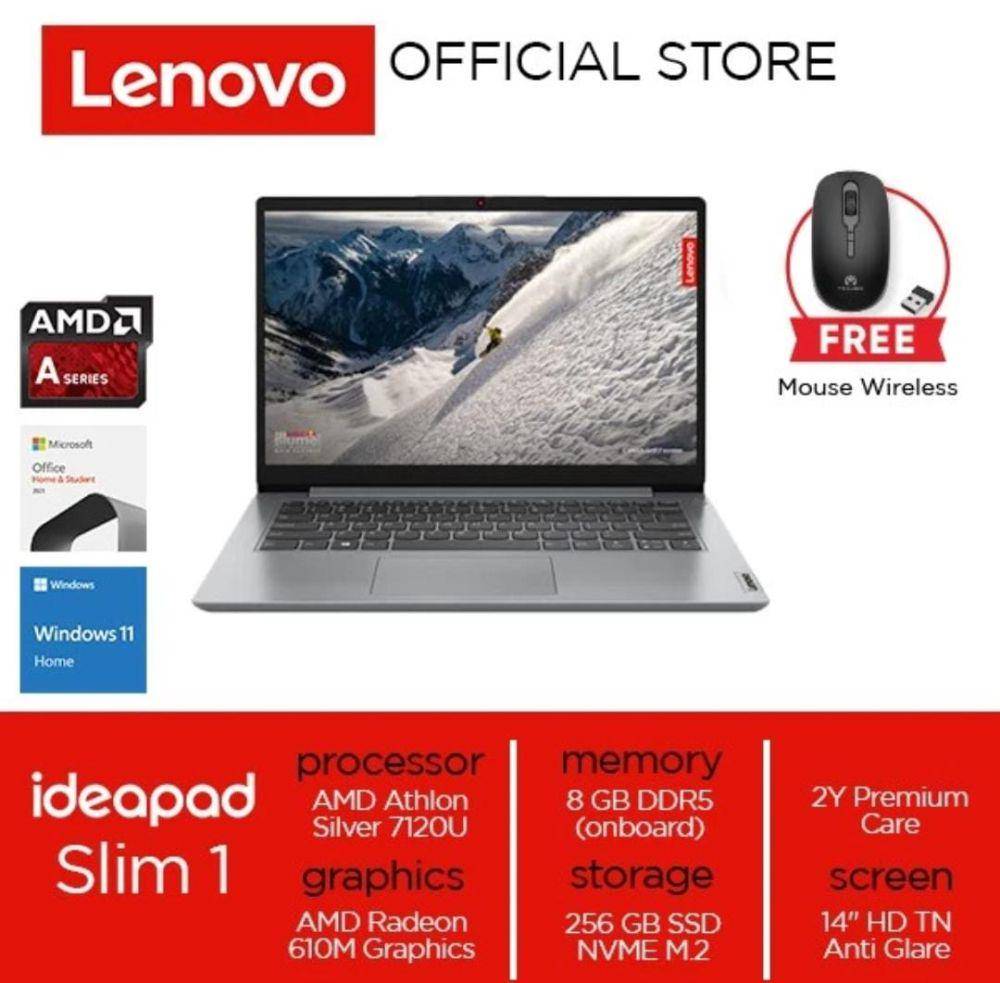 Lenovo IdeaPad Slim 1 (tokopedia.com/Lenovo Official)