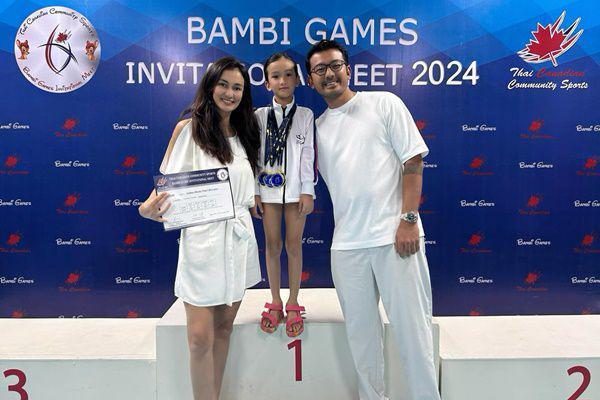 7 Potret Anak Rio Dewanto Raih 4 Medali Emas dari Kompetisi Gymnastic