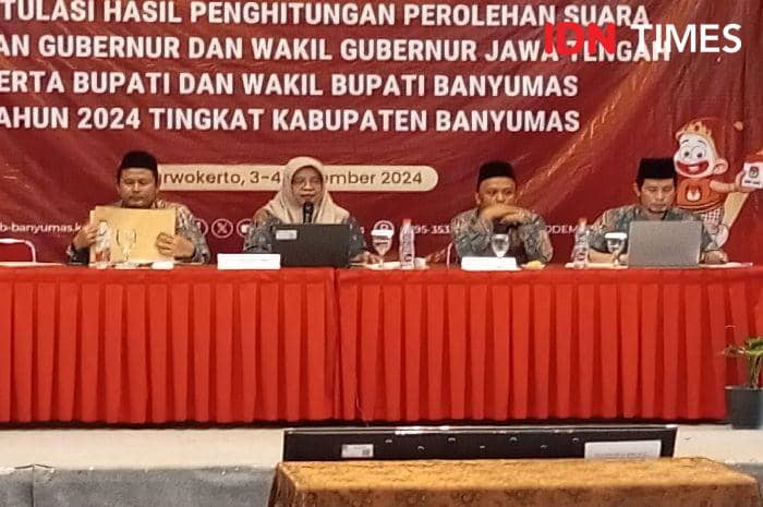 KPU Banyumas Gelar Rapat Pleno Terbuka Rekapitulasi Pilkada 2024