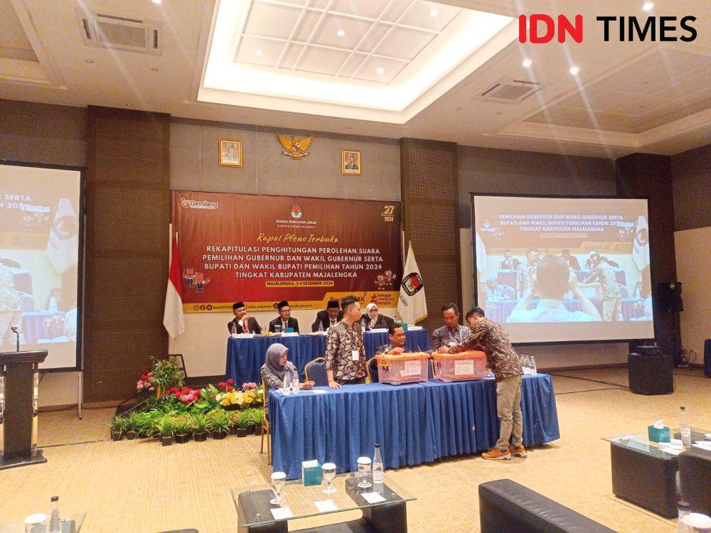 KPU Majalengka Mulai Gelar Rapat Pleno Rekapitulasi