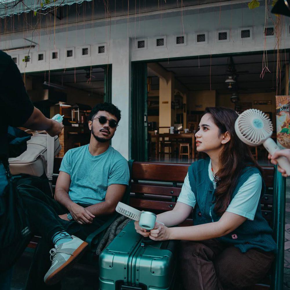 potret Tissa Biani syuting MV (instagram.com/tissabiani)