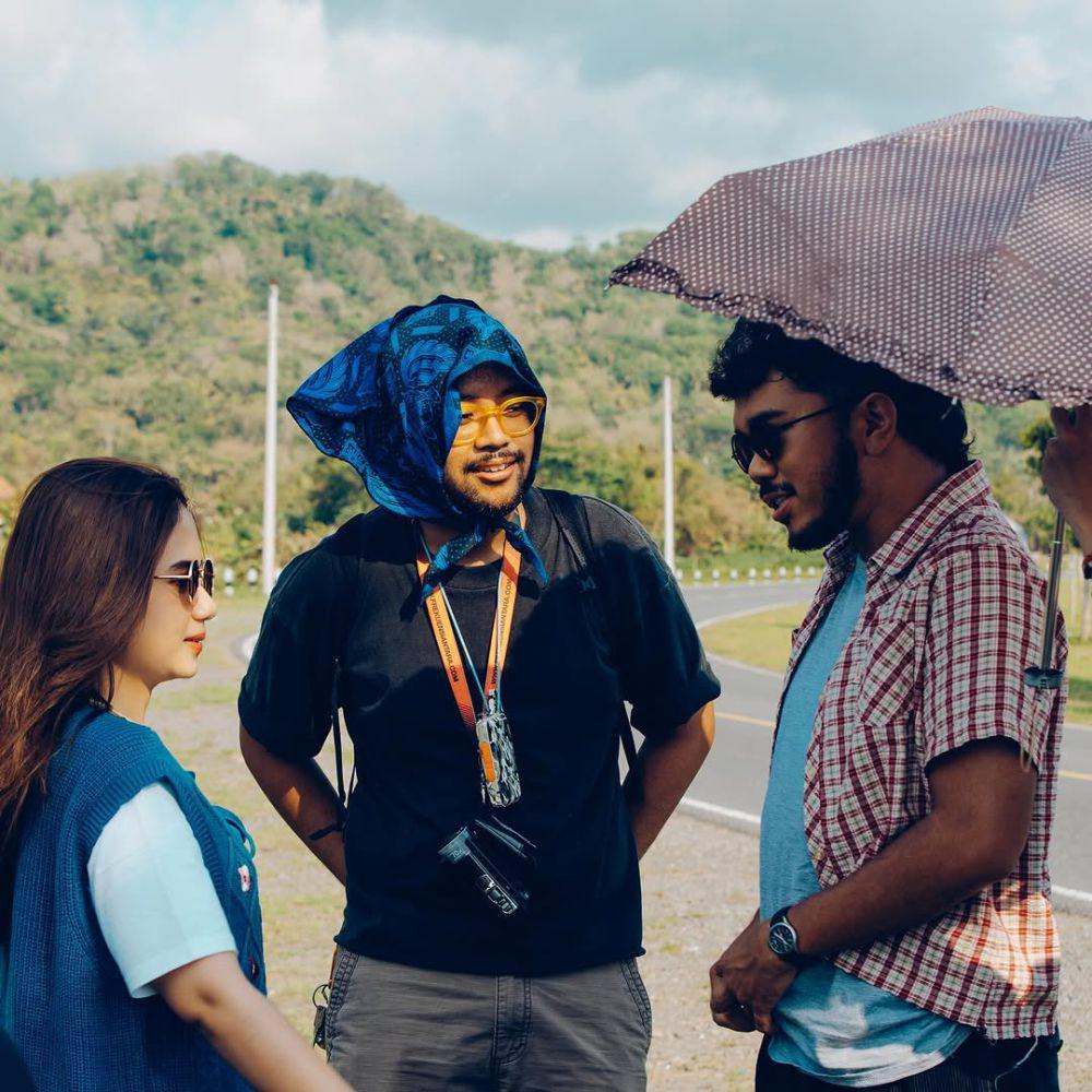 potret Tissa Biani syuting MV (instagram.com/tissabiani)
