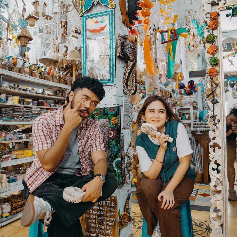 potret Tissa Biani syuting MV (instagram.com/tissabiani)