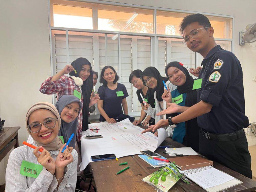 Potret Keseruan Lulu, Dkk (Dok.Unila/official.unila.ac.id )