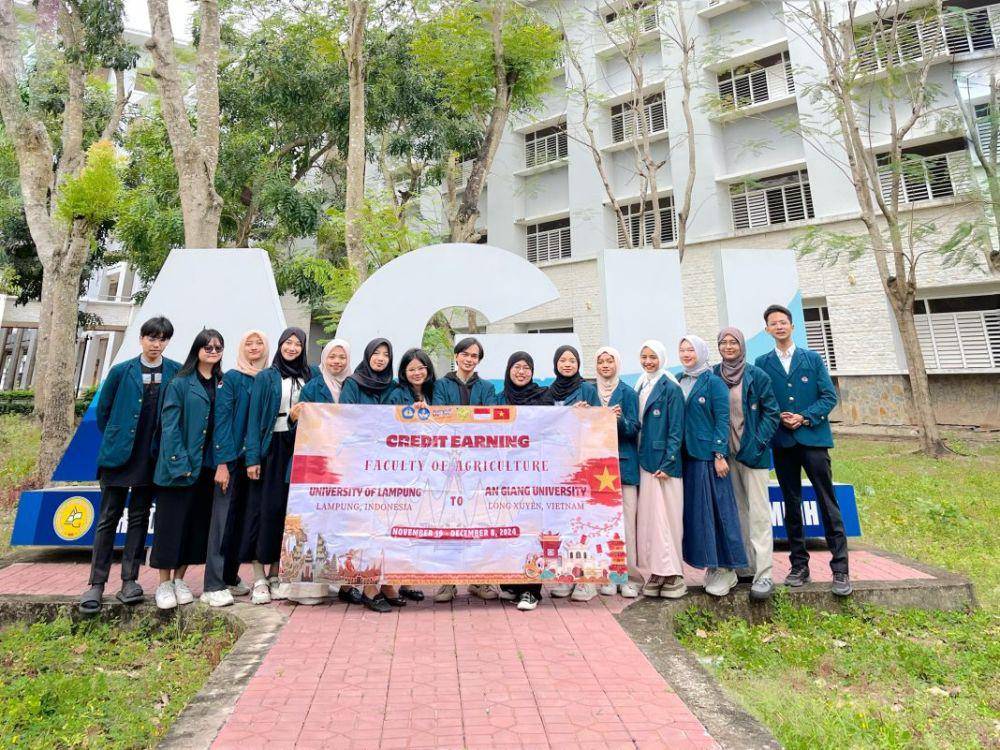 Program International Student Mobility/Credit Earning Program, di An Giang University, Vietnam (Dok.Unila/official.unila.ac.id)