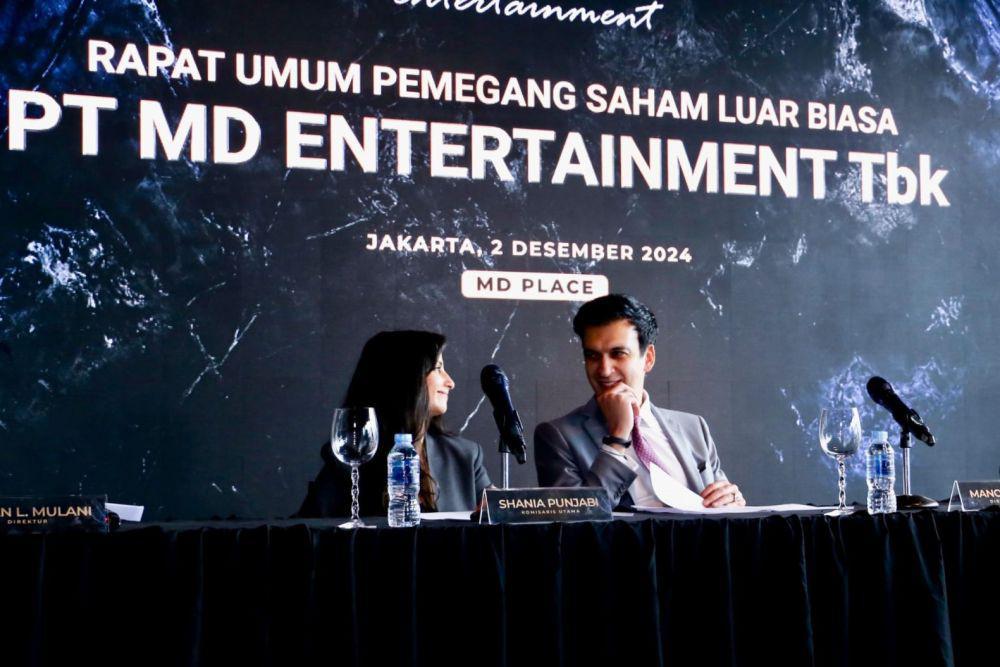 Tambah Modal, MD Entertainment Rights Issue 989,77 Juta Saham