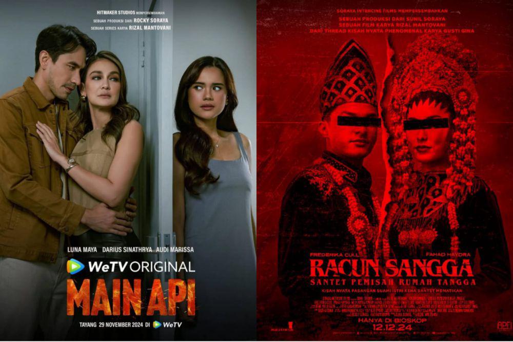 8 Film dan Series Rizal Mantovani 2024, Sutradara Paling Produktif!
