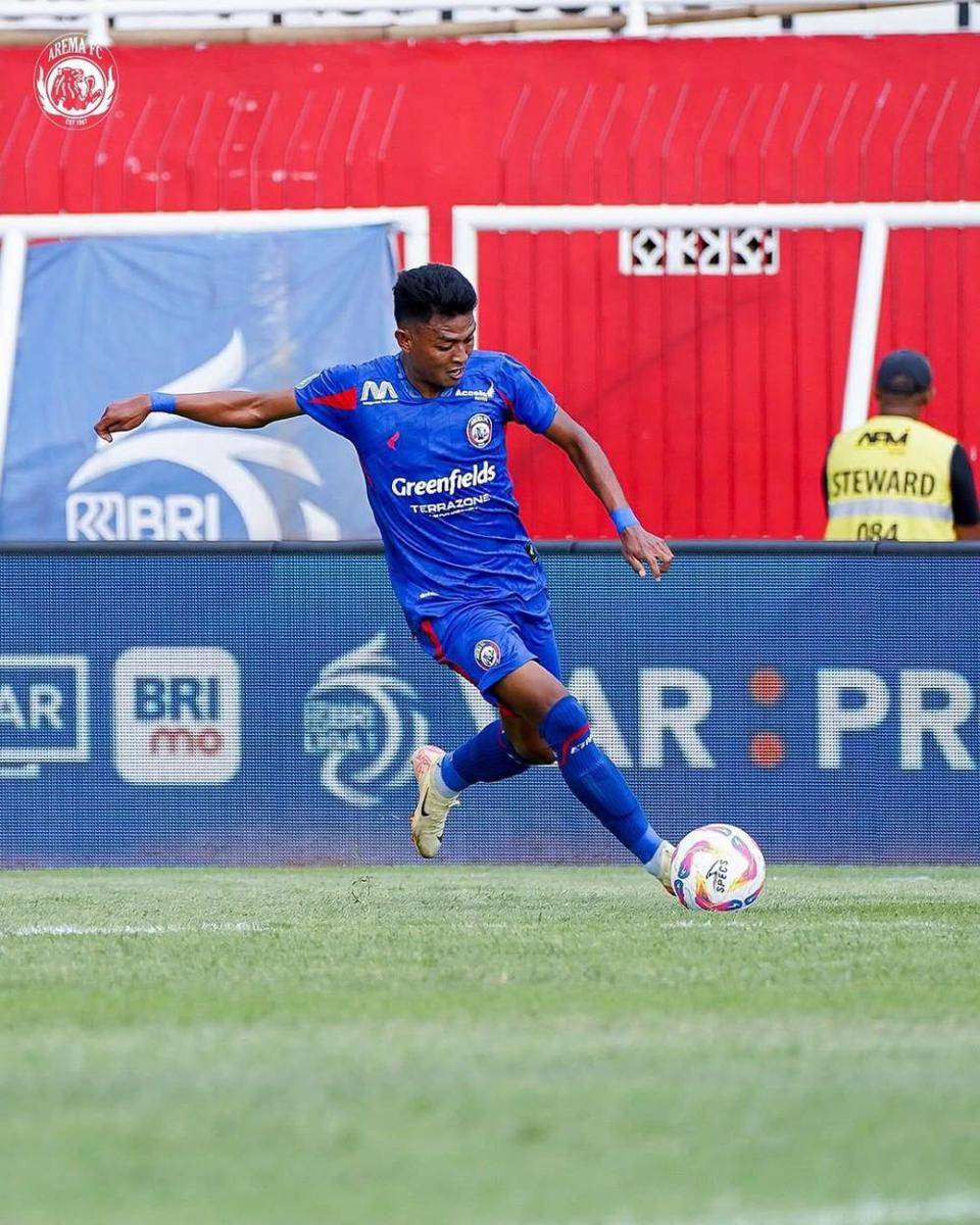 Pemain Arema FC saat melawan Persita Tangerang.instagram.com/aremafcofficial