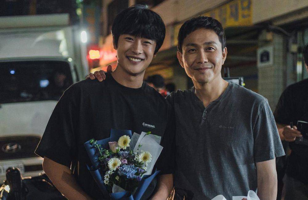 di balik layar drama Death's Game  (instagram.com/wo_oj_in)