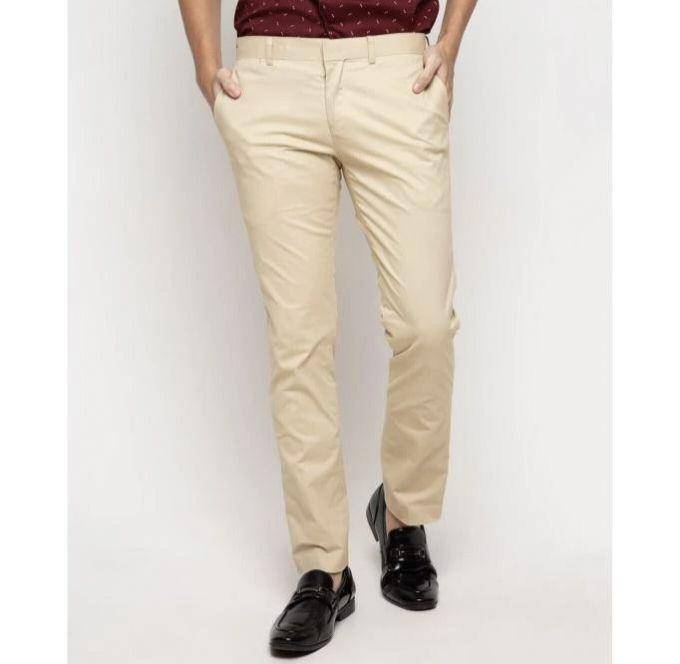 Ricciman Slim Fit Pants Cream SL138-KR (shopee.co.id/leslie52.murah)