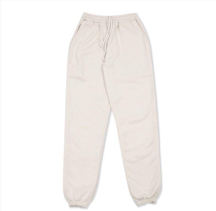 Cotton Supply Long Sweatpants Cream (shopee.co.id/Cotton Supply)