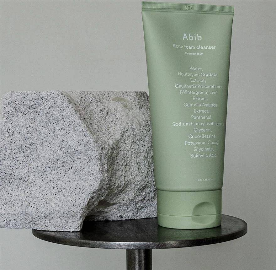 ABIB Acne Foam Cleanser Heartleaf Foam (shopee.co.id/jamaliaz_murah)