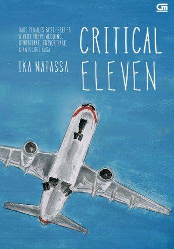 Sampul Novel Critical Eleven karya Ika Natasha (goodreads.com)