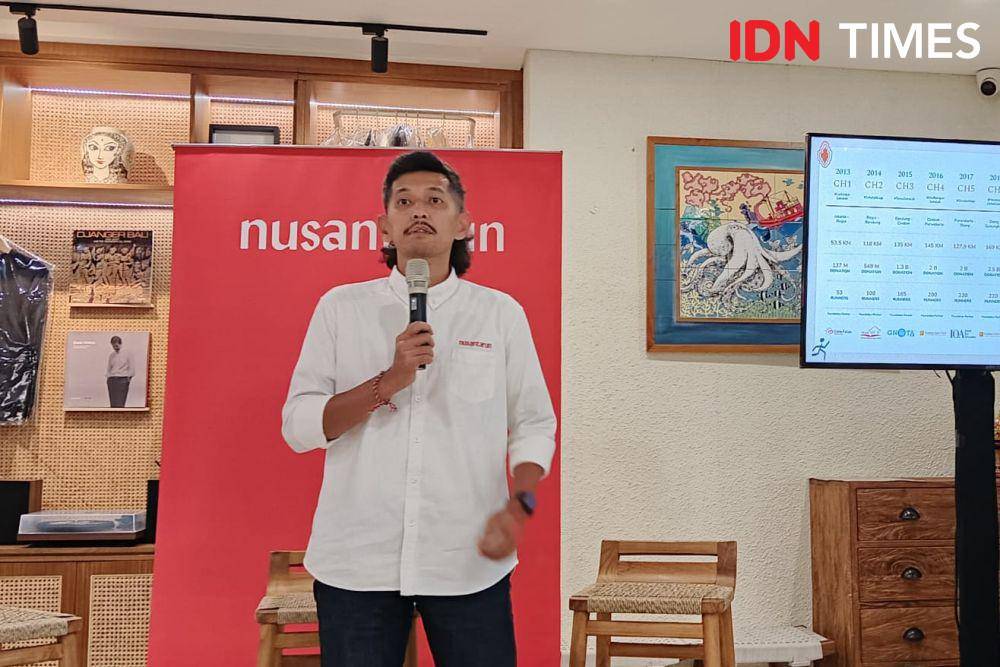 Co-Founder NusantaRun, Jurian Andika (IDN Times/Ayu Afria)