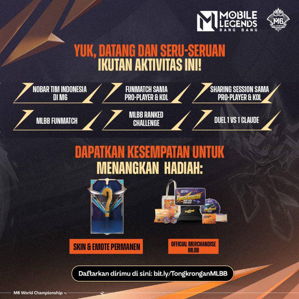 Bergabung dengan Tongkrongan MLBB.instagram.com/realmobilelegendsid