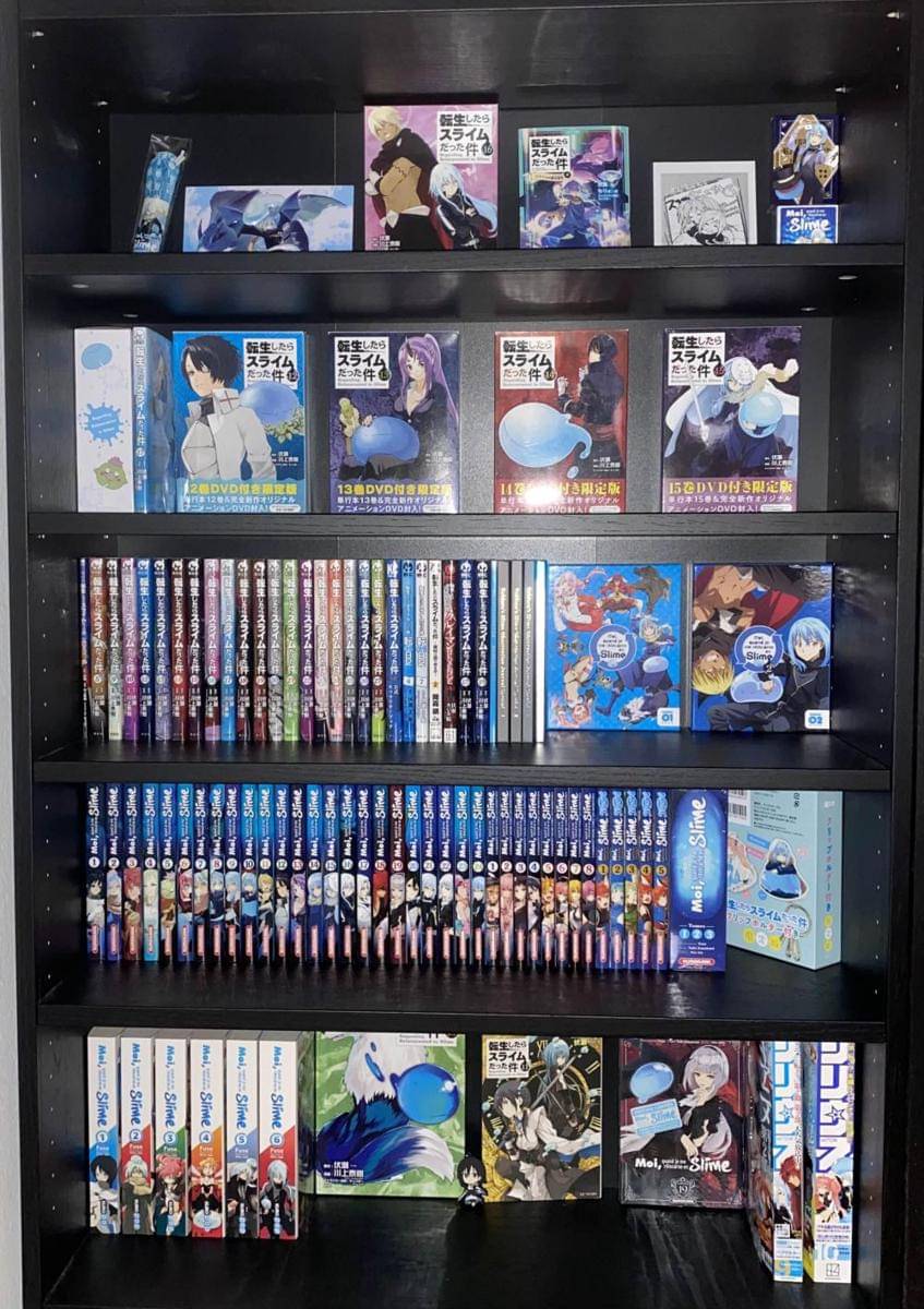 potret koleksi Tensei Shitara Slime Datta Ken (reddit.com/user/Thresharmantt)