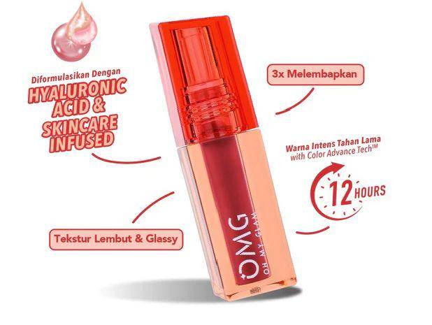 OMG Glassy Lip Tint (shopee.co.id)
