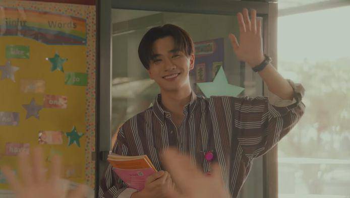 potret Perth Tanapon dalam drama Love You Teacher (dok. GMMTV/Love You Teacher)