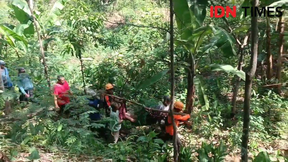 Lansia Magetan Hilang 24 Jam, Ditemukan di Jurang 20 Meter