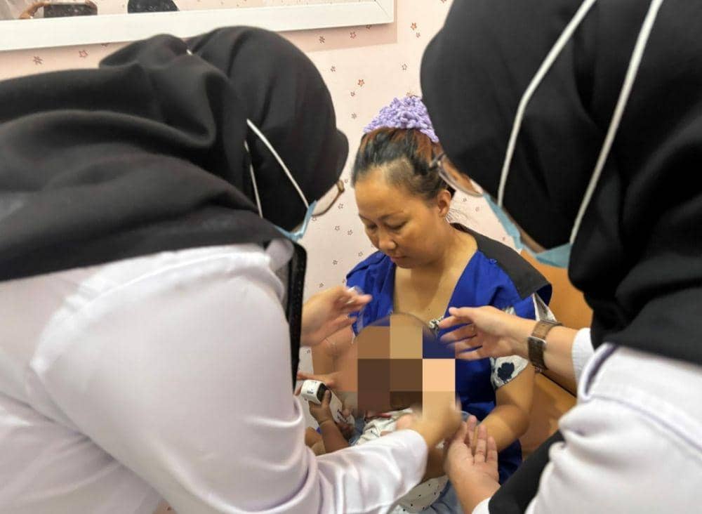 Wanita di Serang Ditahan Sambil Bawa Bayi Berusia 7 Bulan