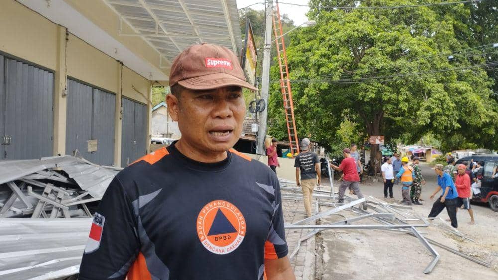 Kepala Bidang (Kabid) Pencegahan dan Kesiapsiagaan BPBD Bandar Lampung, Sarkoni. (IDN Times/Muhaimin)