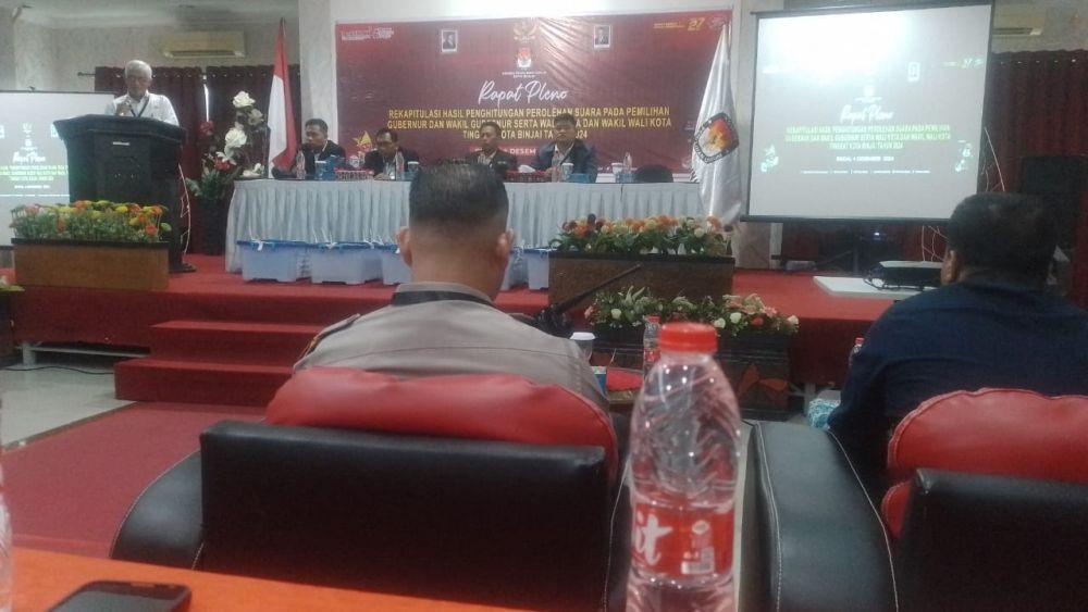 Rekapitulasi Pilkada Binjai, Amir Hamzah-Hasanul Raih Suara Terbanyak